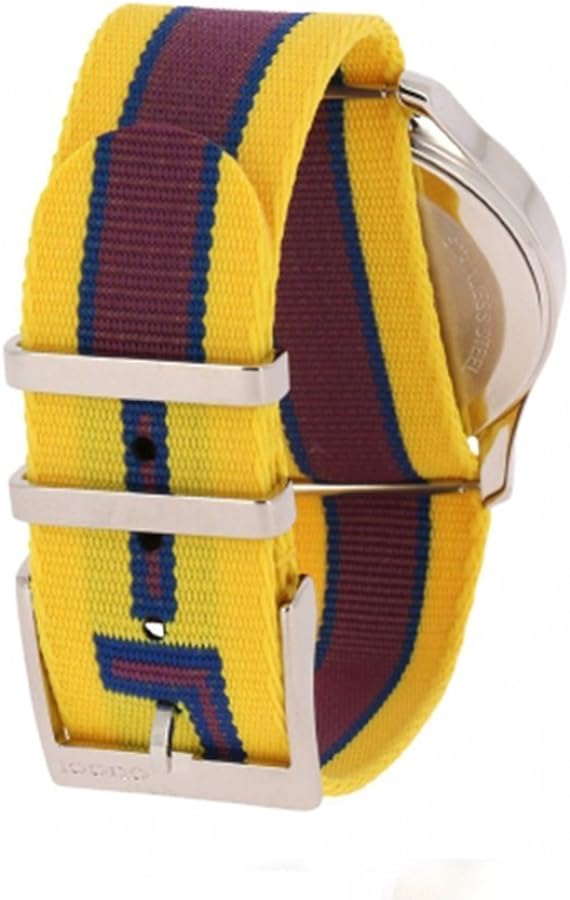  Shop Authentic Gucci G Timeless Quartz Yellow & Purple Dial Yellow & Purple NATO Strap Watch For Men - YA1264069 - Luxxuri