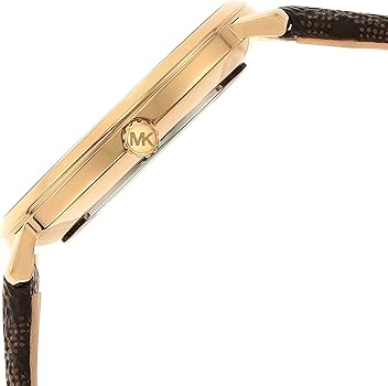  Shop Authentic Michael Kors Pyper Quartz Silver Dial Brown Leather Strap Watch For Women - MK2857 - Luxxuri