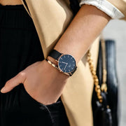  Shop Authentic Daniel Wellington Petite Ashfield Black Dial Black Mesh Bracelet Watch Watch For Women - DW00100201 - Luxxuri