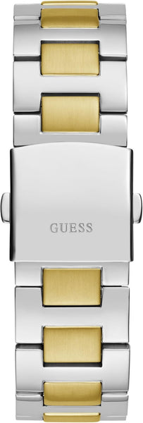  Shop Authentic Guess Equity Analog Blue Dial Two Tone Steel Strap Watch For Men - GW0703G3 - Luxxuri