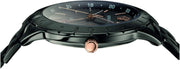  Shop Authentic Versace Univers Quartz Black Dial Black Steel Strap Watch for Men - VEBK00618 - Luxxuri
