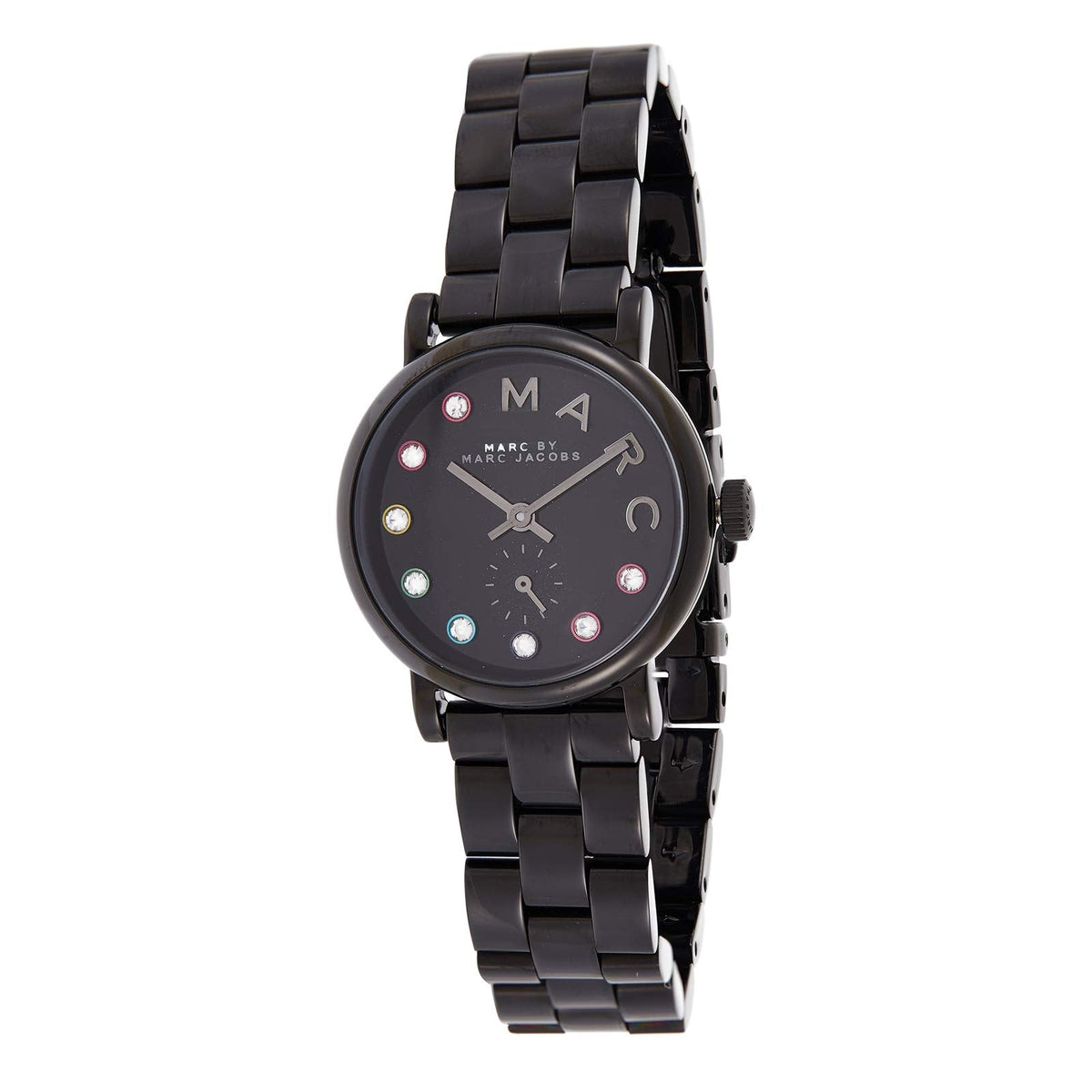  Shop Authentic Marc Jacobs Baker Black Dial Black Steel Strap Watch for Women - MBM3425 - Luxxuri