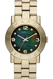  Shop Authentic Marc Jacobs Amy Green Dial Gold Steel Strap Watch for Women - MBM8619 - Luxxuri