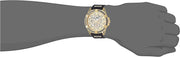  Shop Authentic Guess King Quartz Crystals Gold Dial Black Silicone Strap Watch For Men - GW0537G2 - Luxxuri