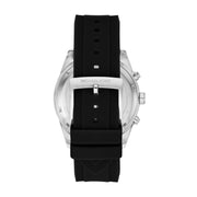  Shop Authentic Michael Kors Hadyn Chronograph Silver Dial Black Rubber Strap Watch for Women - MK7486 - Luxxuri