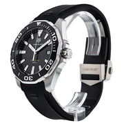  Shop Authentic Tag Heuer Aquaracer Black Dial Black Rubber Strap Watch for Men - WAY111A.FT6151 - Luxxuri