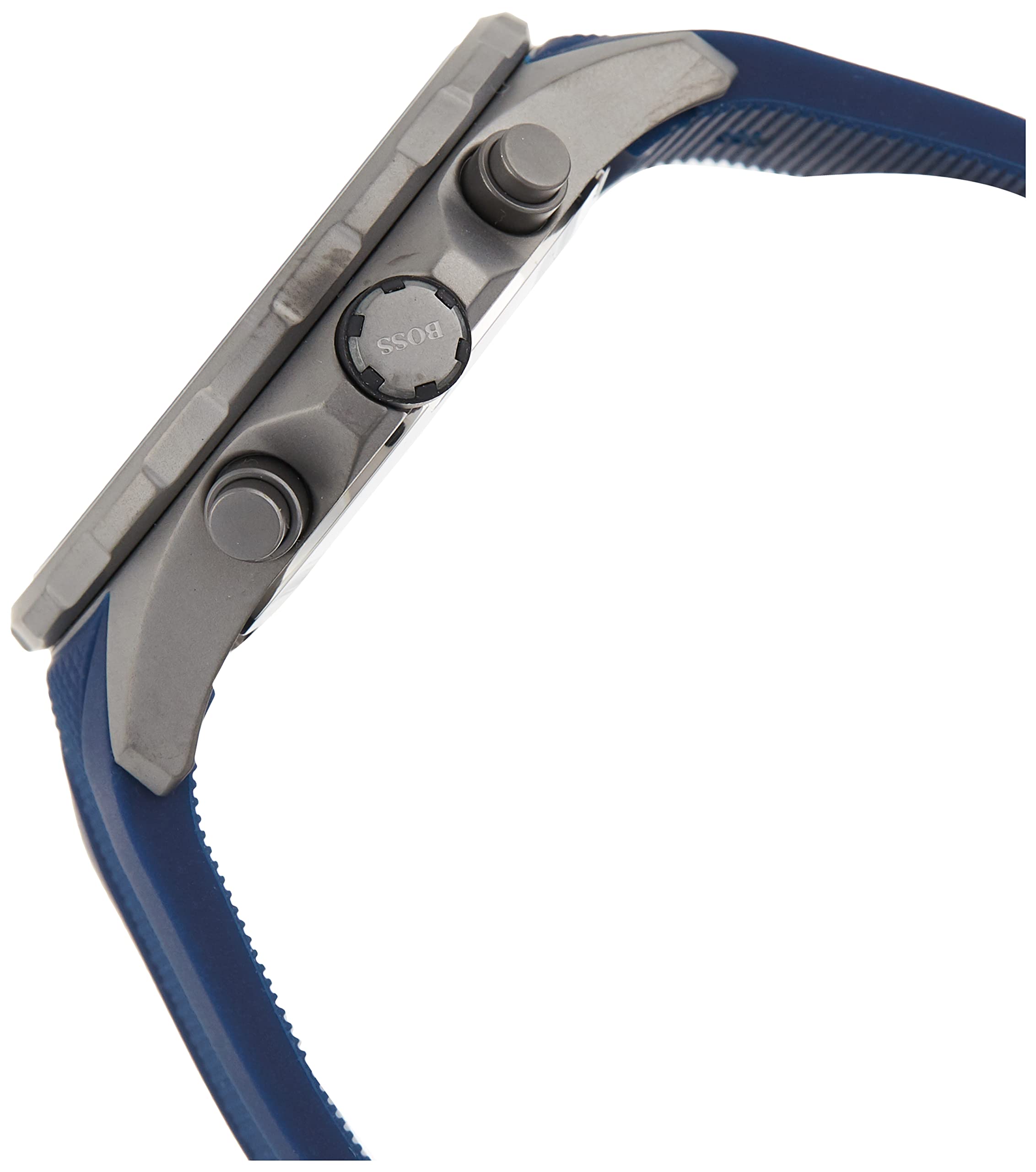  Shop Authentic Hugo Boss Globetrotter Blue Dial Blue Silicone Strap Watch for Men - 1513821 - Luxxuri