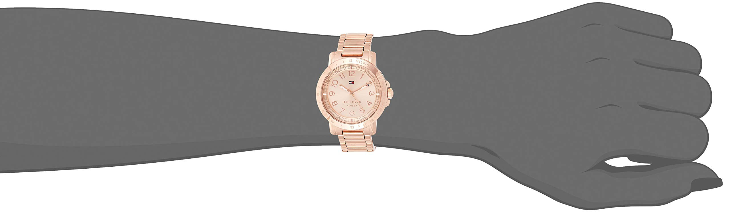  Shop Authentic Tommy Hilfiger Bella Rose Gold Dial Rose Gold Steel Strap Watch for Women - 1781396 - Luxxuri