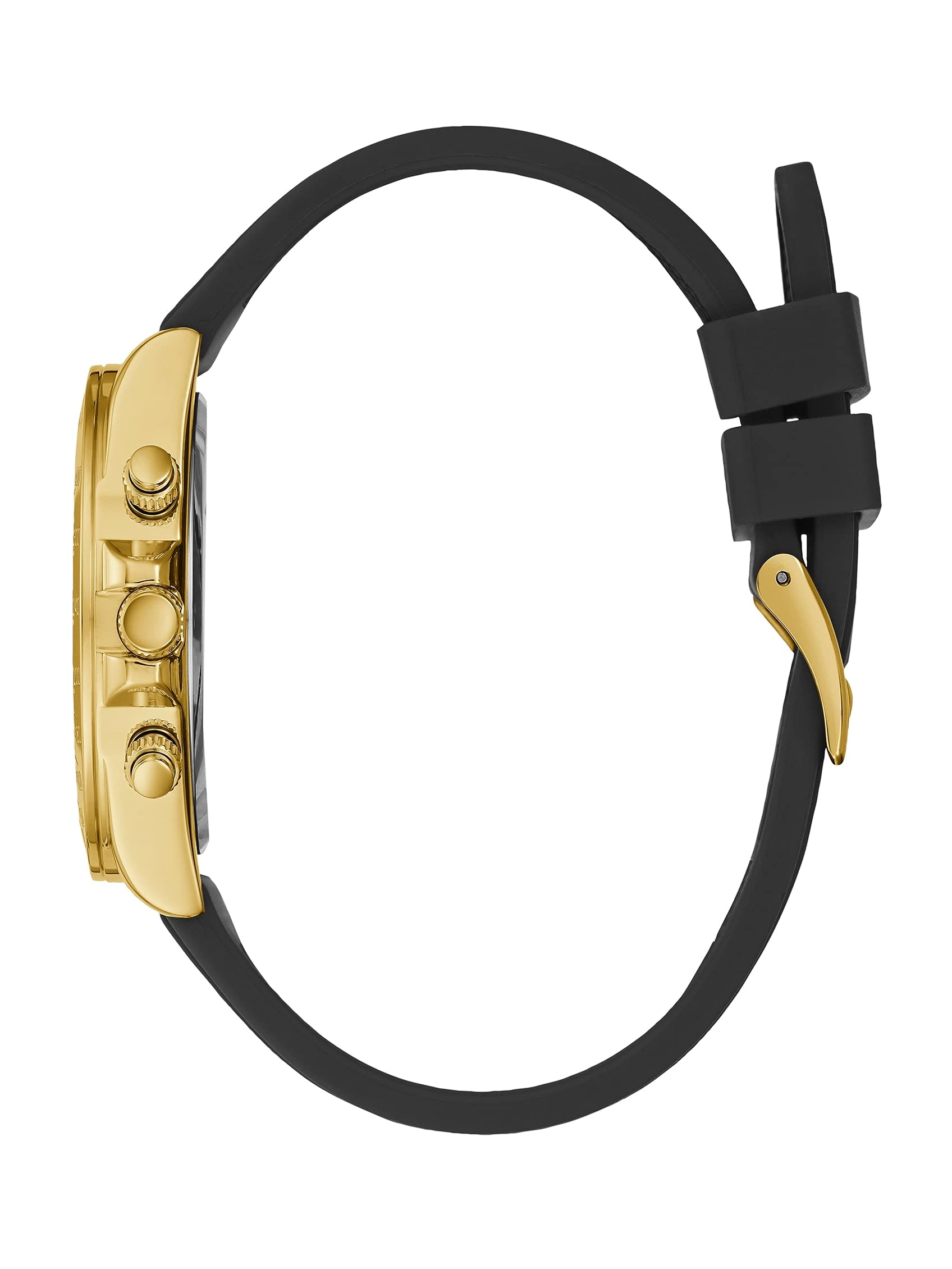  Shop Authentic Guess Eclipse Multi Function Black Dial Black Rubber Strap Watch for Women - GW0315L1 - Luxxuri