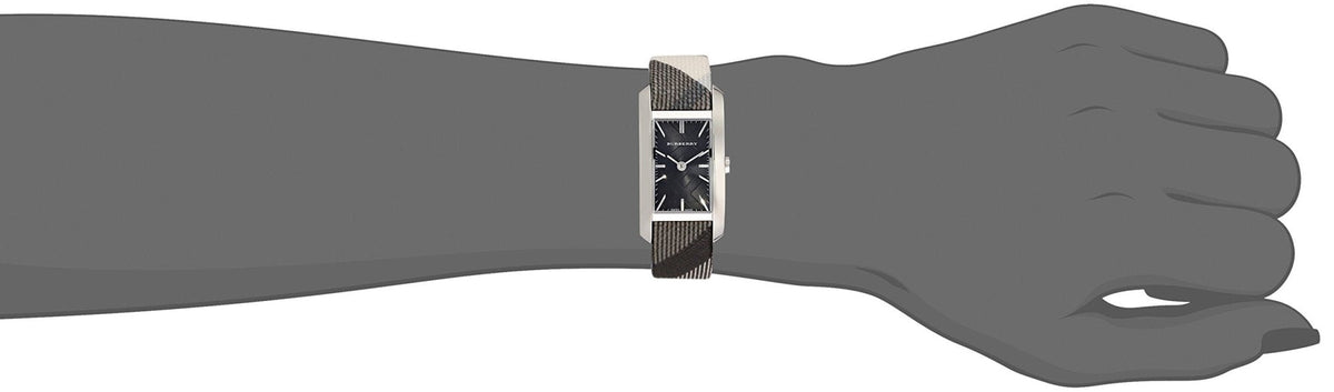  Shop Authentic Burberry The Pioneer Black Dial Leather Strap Watch for Women - BU9505 - Luxxuri