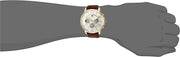  Shop Authentic Tommy Hilfiger Keagan Quartz Silver Dial Brown Leather Strap Watch for Men - 1791291 - Luxxuri