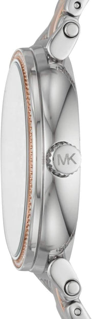  Shop Authentic Michael Kors Sofie Quartz Rose Gold Dial Two Tone Steel Strap Watch For Women - MK3972 - Luxxuri