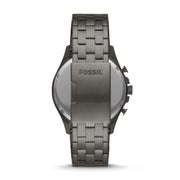  Shop Authentic Fossil Forrester Chronograph Black Dial Grey Steel Strap Watch for Men - FS5606 - Luxxuri