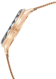  Shop Authentic Swarovski Octea Nova Black Dial Rose Gold Mesh Bracelet Watch for Women - 5430424 - Luxxuri