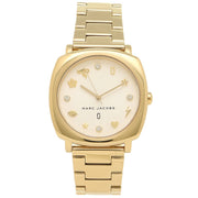  Shop Authentic Marc Jacobs Mandy White Dial Gold Steel Strap Watch for Women - MJ3573 - Luxxuri