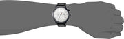  Shop Authentic Tommy Hilfiger Jake Multi Function Quartz White Dial Black Leather Strap Watch for Men - 1791235 - Luxxuri