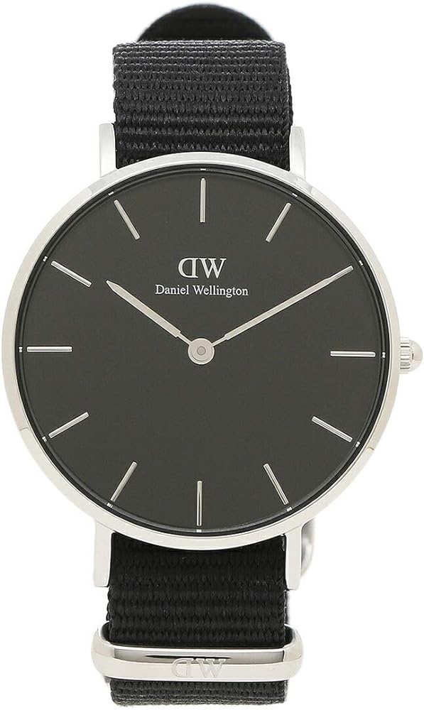  Shop Authentic Daniel Wellington Classic Bayswater Black Dial Black NATO Strap Watch For Women - DW00100282 - Luxxuri