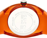  Shop Authentic Gucci Sync XXL Quartz Orange Dial Orange Rubber Strap Unisex Watch - YA137108 - Luxxuri