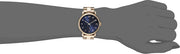  Shop Authentic Marc Jacobs Baker Blue Dial Rose Gold Steel Strap Watch for Women - MBM3330 - Luxxuri