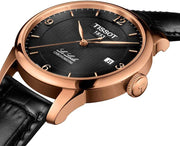  Shop Authentic Tissot Le Locle Chronometer Black Dial Black Leather Strap Watch For Men - T006.408.36.057.00 - Luxxuri