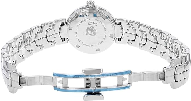  Shop Authentic Tag Heuer Link Diamonds Silver Dial Silver Steel Strap Watch for Women - WAT1414.BA0954 - Luxxuri