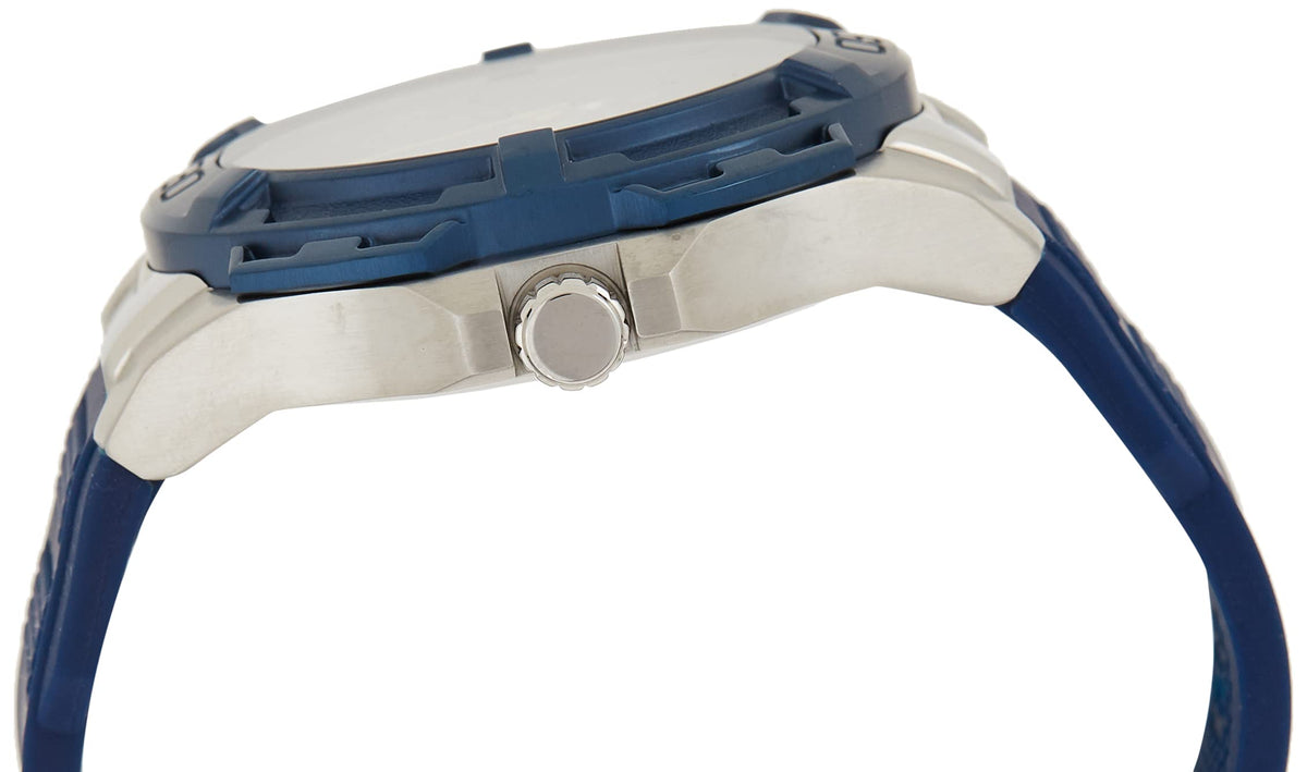  Shop Authentic Guess Genesis Multi Function Analog Blue Dial Blue Rubber Strap Watch For Men - W1254G1 - Luxxuri