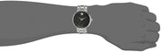  Shop Authentic Movado 1881 Automatic Black Dial Silver Steel Strap Watch for Men - 606914 - Luxxuri