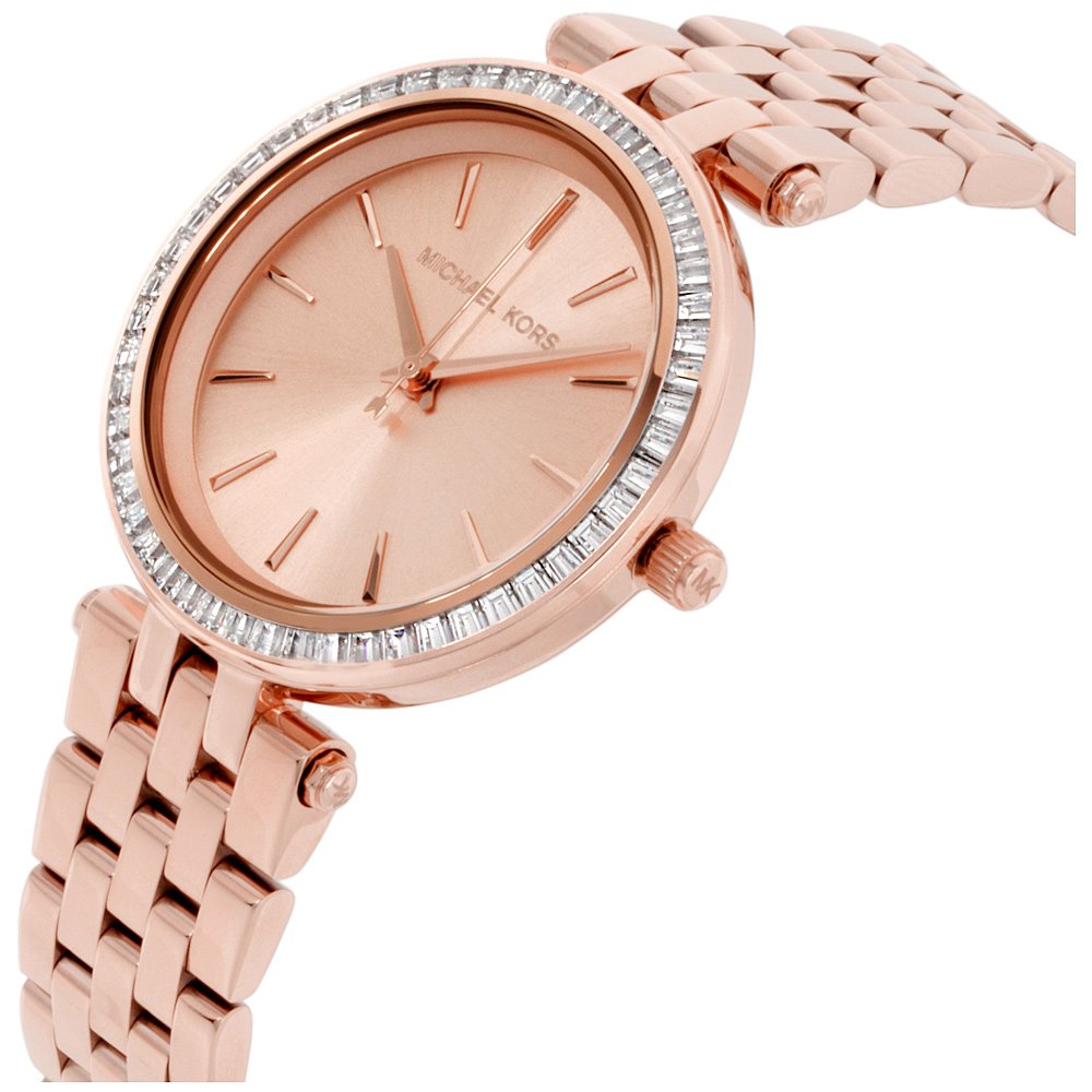  Shop Authentic Michael Kors Darci Rose Gold Dial Rose Gold Stainless Steel Strap Watch for Women - MK3366 - Luxxuri