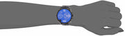  Shop Authentic Diesel Big Daddy Blue Dial Black Leather Strap Watch For Men - DZ7127 - Luxxuri