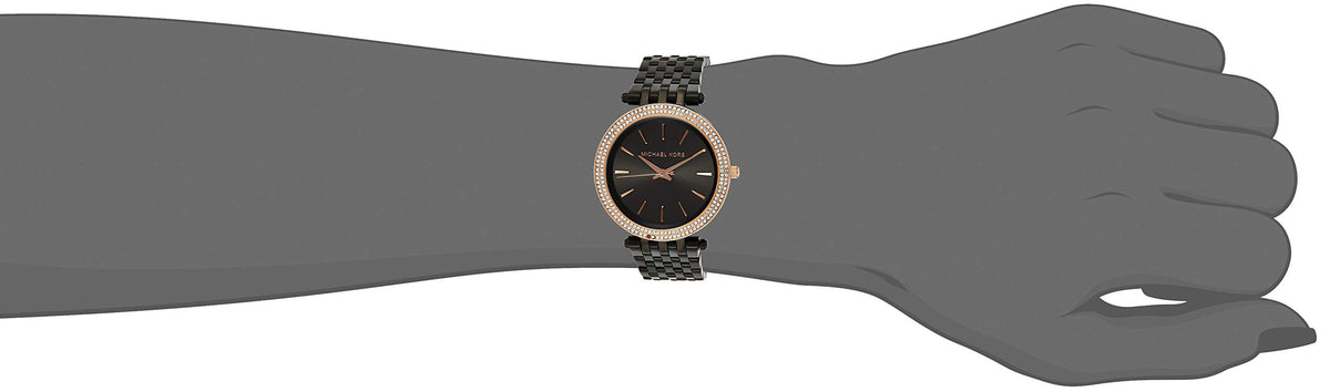  Shop Authentic Michael Kors Darci Black Dial Black Steel Strap Watch for Women - MK3407 - Luxxuri