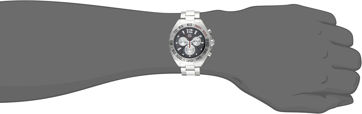  Shop Authentic Tag Heuer Formula 1 Chronograph Grey Dial Silver Steel Strap Watch for Men - CAZ1114.BA0877 - Luxxuri