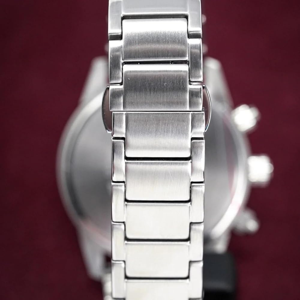  Shop Authentic Emporio Armani Mario Chronograph Blue Dial Silver Steel Strap Watch For Men - AR11306 - Luxxuri