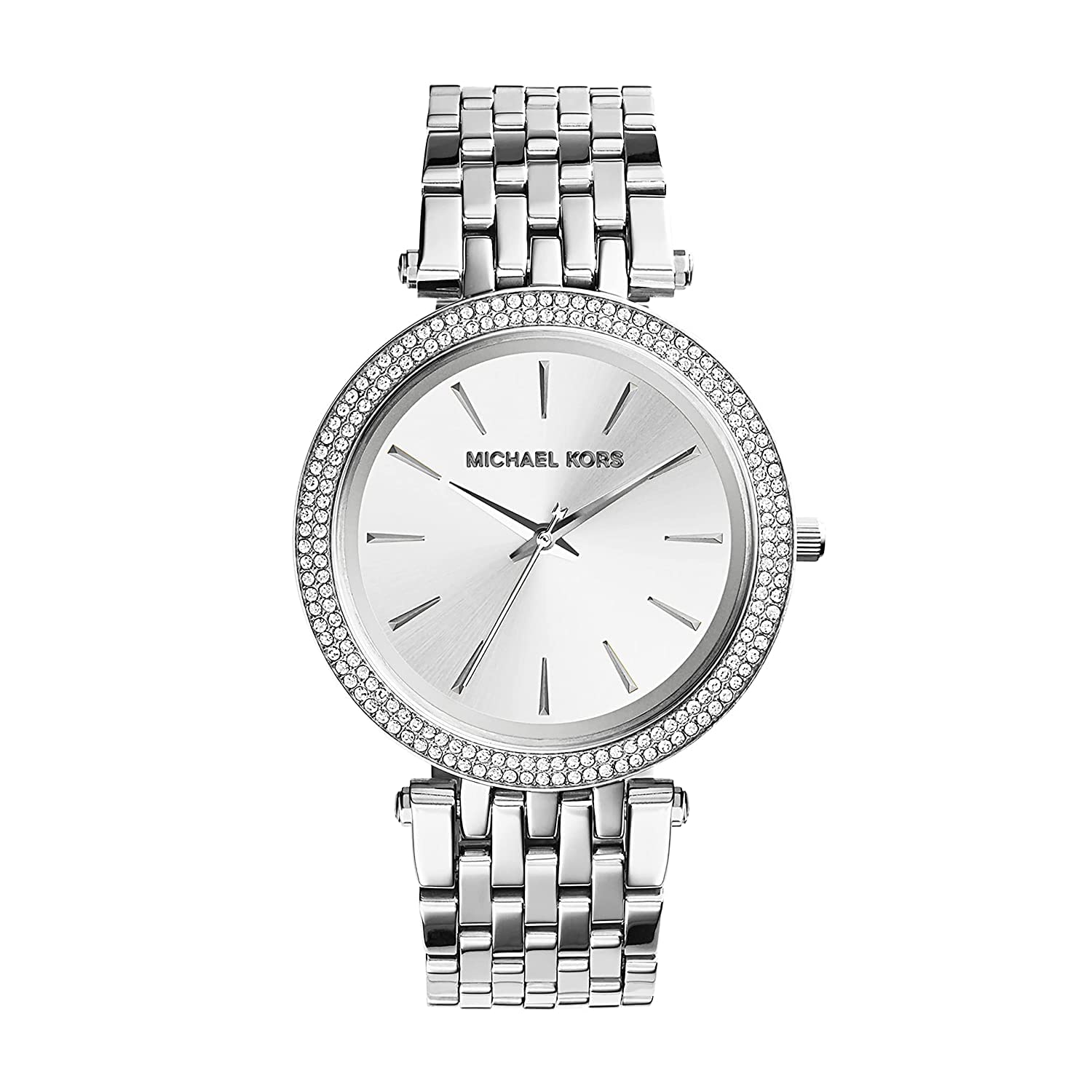  Shop Authentic Michael Kors Darci Silver Dial Silver Stainless Steel Strap Watch for Women - MK3190 - Luxxuri