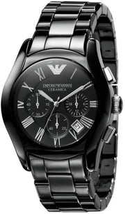  Shop Authentic Emporio Armani Black Ceramic Dial Ceramic Strap Watch For Women - AR1401 - Luxxuri