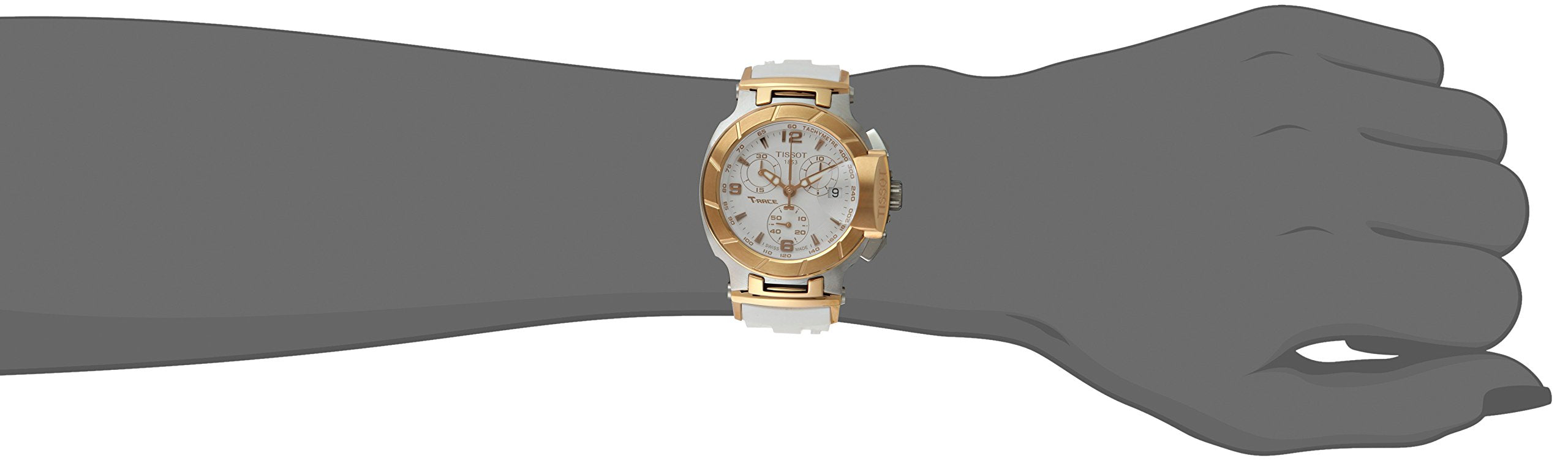 Shop Authentic Tissot T Race Chronograph White Dial White Rubber Strap Watch for Women - T048.217.27.017.00 - Luxxuri
