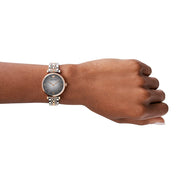  Shop Authentic Emporio Armani Gianni T Bar Grey Dial Two Tone Stainless Steel Watch For Women - AR1725 - Luxxuri