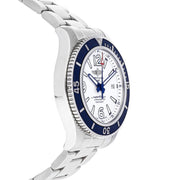  Shop Authentic Breitling Superocean 42mm White Dial Silver Steel Strap Watch for Men - A17366D81A1A1 - Luxxuri
