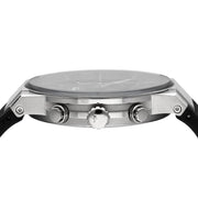  Shop Authentic Salvatore Ferragamo Sapphire Chrono Black Dial Black Silicone Strap Watch for Men - SFME00121 - Luxxuri