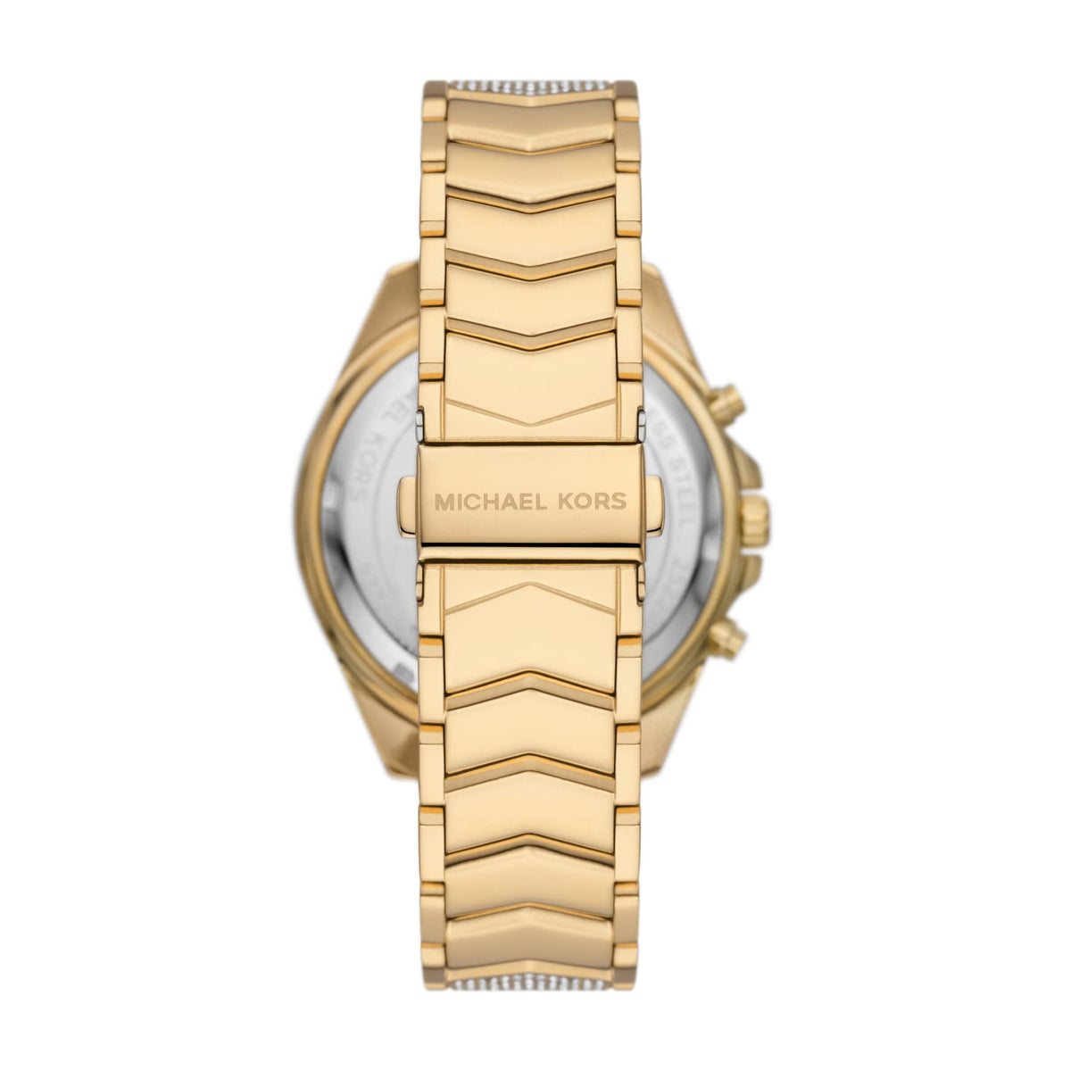  Shop Authentic Michael Kors Whitney Chronograph Black Dial Gold Steel Strap Watch for Women - MK7224 - Luxxuri