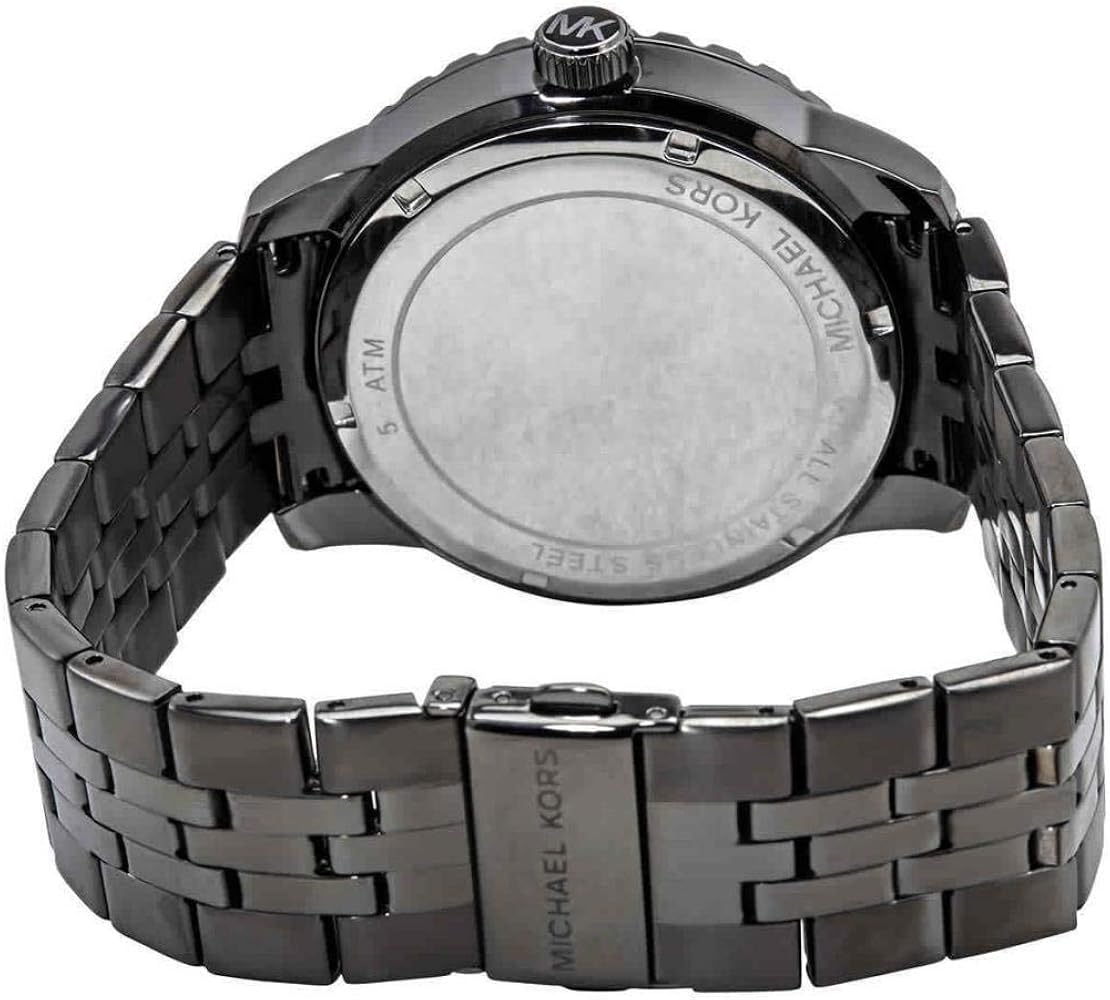  Shop Authentic Michael Kors Chronograph Cunningham Multifunction Blue Dial Grey Steel Strap Watch For Men - MK7155 - Luxxuri