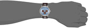  Shop Authentic Guess Wafer Analog Blue Dial Brown Leather Strap Watch For Men - W0496G2 - Luxxuri