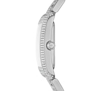  Shop Authentic Michael Kors Emery Analog Crystals Silver Dial Silver Steel Strap Watch for Women - MK4648 - Luxxuri