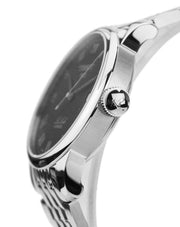  Shop Authentic Tissot Le Locle Automatic Black Dial Silver Steel Strap Watch For Men - T41.1.483.53 - Luxxuri