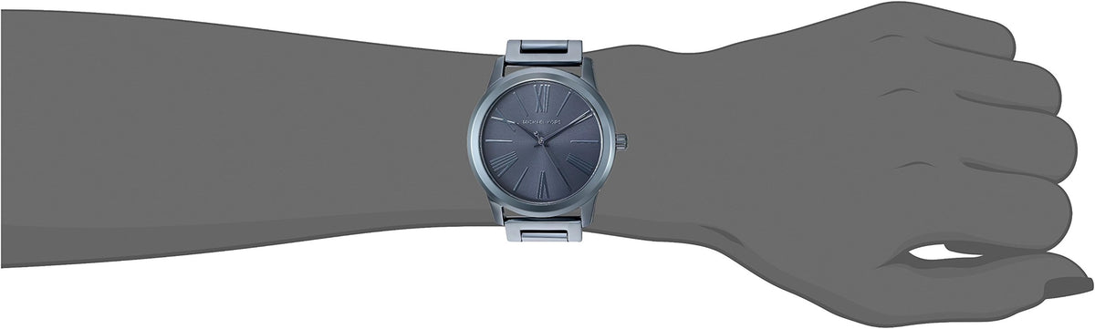  Shop Authentic Michael Kors Hartman Quartz Blue Dial Blue Steel Strap Watch For Women - MK3509 - Luxxuri