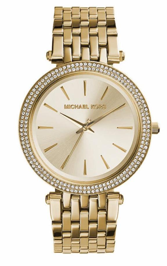 Shop Authentic Michael Kors Darci Silver Dial Gold Stainless Steel Strap Watch for Women - MK3191 - Luxxuri