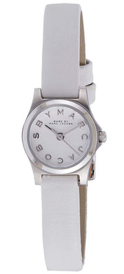  Shop Authentic Marc Jacobs Henry Dinky White Dial White Leather Strap Watch for Women - MBM1234 - Luxxuri