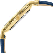  Shop Authentic Fossil The Minimalist 3H Analog Blue Dial Blue Leather Strap Watch for Men - FS5789 - Luxxuri