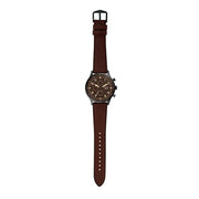  Shop Authentic Fossil Retro Pilot Chronograph Brown Dial Brown Leather Strap Watch for Men - FS5833 - Luxxuri