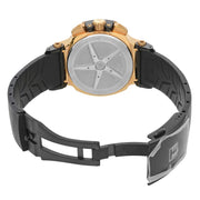 Shop Authentic Tissot T Race Chronograph Automatic Black Dial Black Rubber Strap Watch for Men - T048.417.27.057.06 - Luxxuri