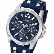  Shop Authentic Guess Oasis Multifunction Blue Dial Two Tone Steel Strap Watch for Men- W0366G2 - Luxxuri